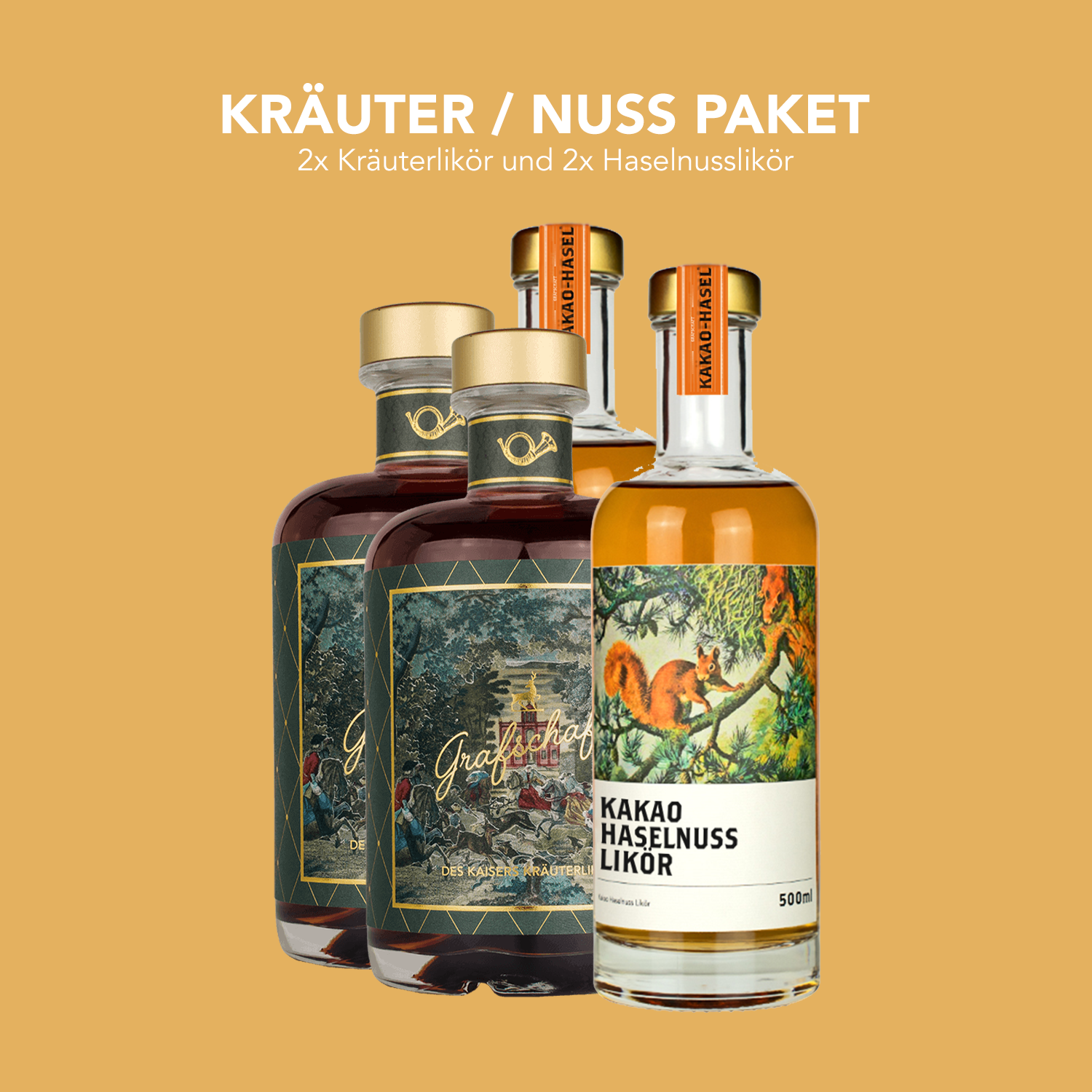 Kräuterlikör & Haselnuss Paket