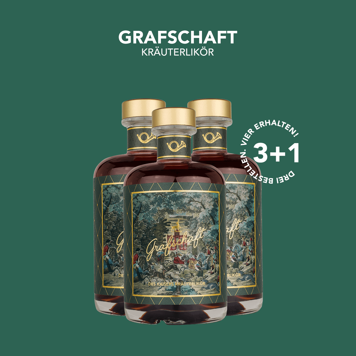Grafschaft Kräuterlikör | 3+1 Aktion
